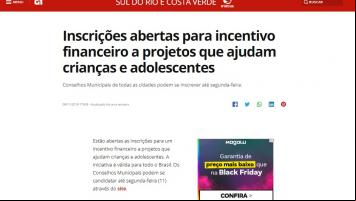 Inscrições abertas para incentivo financeiro a projetos que ajudam crianças e adolescentes