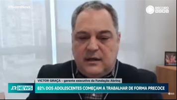 82% dos adolescentes começam a trabalhar de forma precoce, segundo estudo da Fundação Abrinq