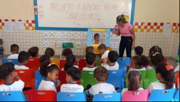 Fundação Abrinq repercute trabalho de educadora do Cmei Matheus Henrique - 08/11/2023