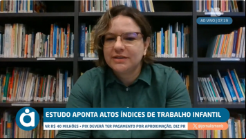 Estudo aponta para altos índices de trabalho infantil