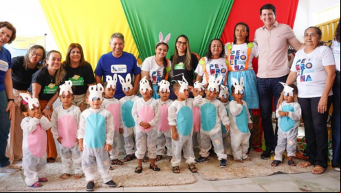 Mais de mil crianças são beneficiadas com ação de reforma de creches, da Fundação Abrinq